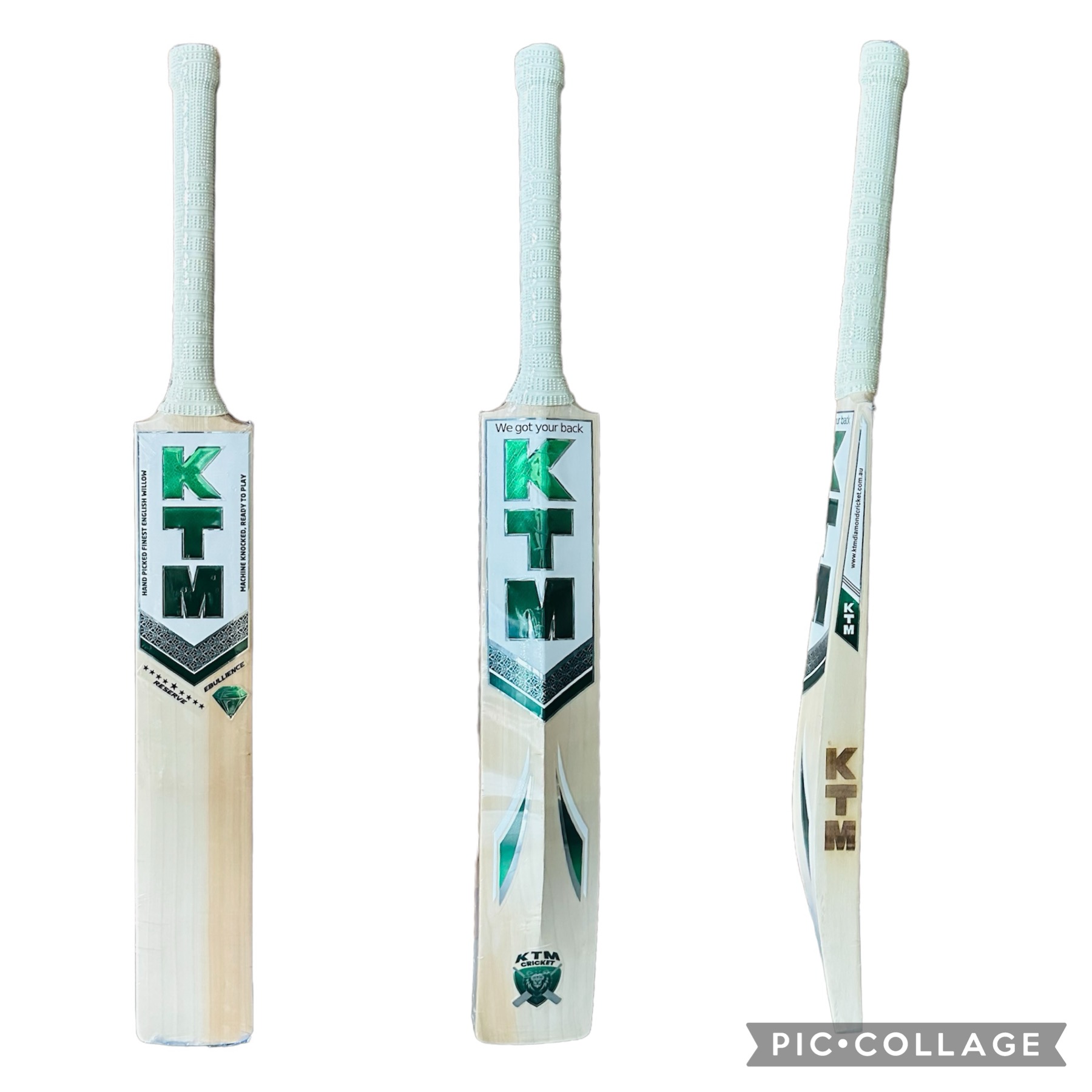 KTM DC Ebullience - Reserve Edition English Willow Bat - Premium Grade 1 English Willow