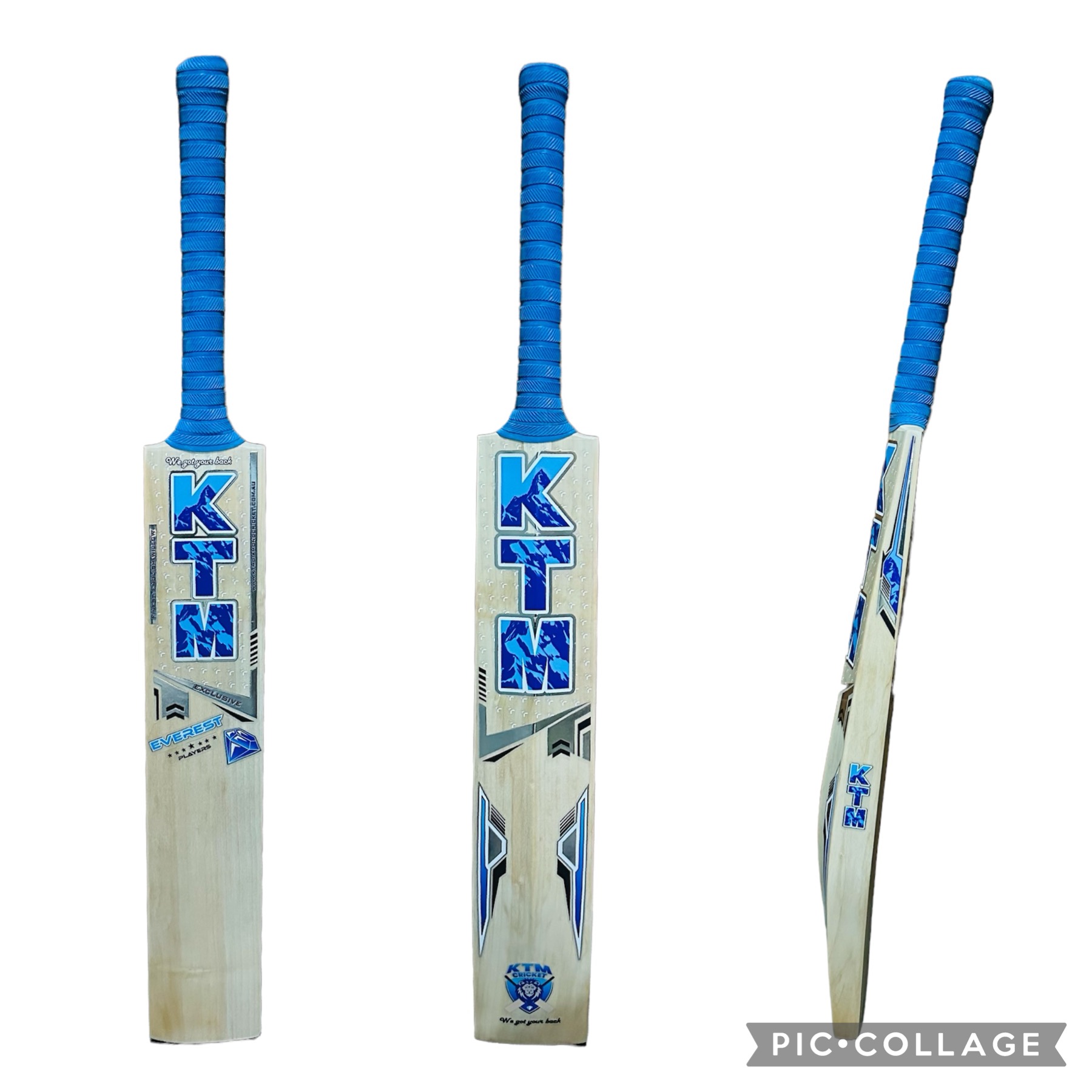 Everest - Players Edition English Willow Bat - Mid Grade 1 English Willow