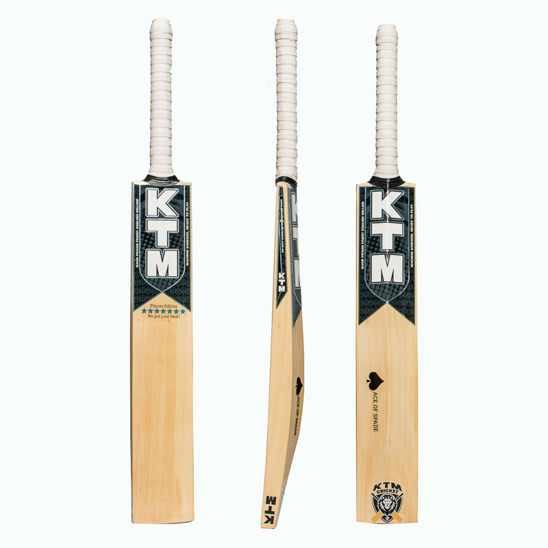 Ace of Spade - Players Edition English Willow Bat - Mid Grade 1 English Willow